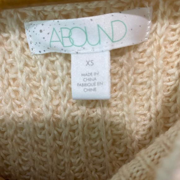 Abound Cream Mockneck Oversize Sweater - Picture 2 of 3